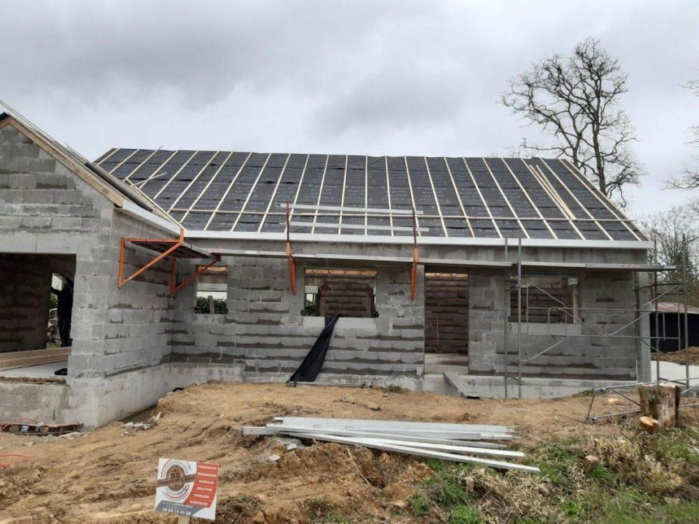 Construction de maison individuelle à La Chapelle-Launay
