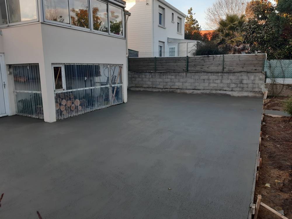 terrasse maison renovee