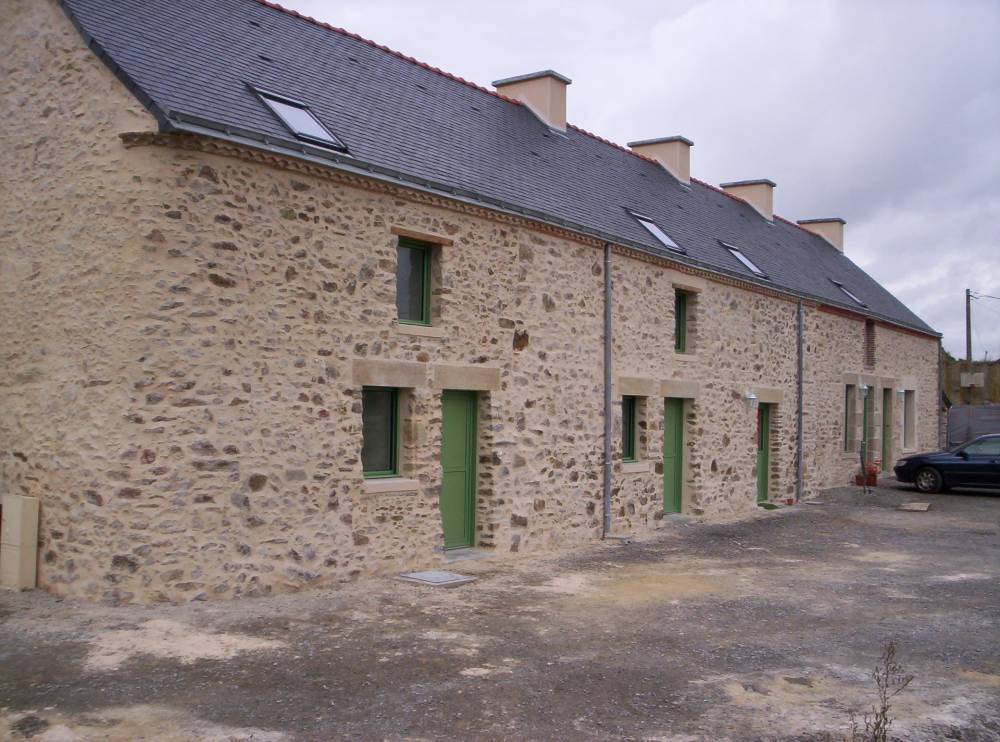 maison renovation longueur vert